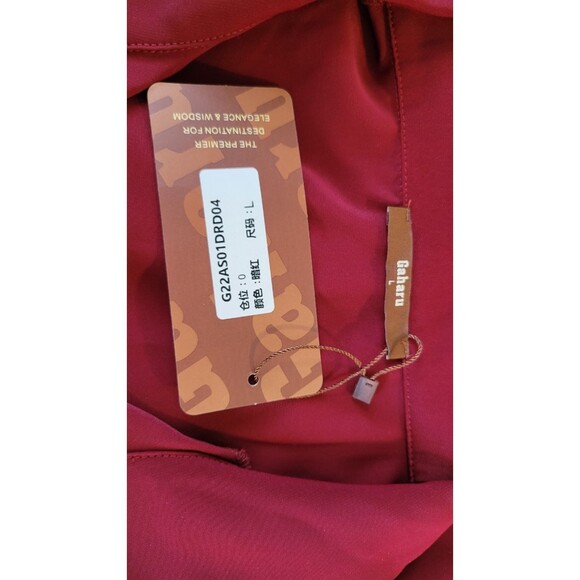 Dolman Sleeve V Neck Short Sleeve Tunic - Gaharu Sz L - Picture 6 of 7